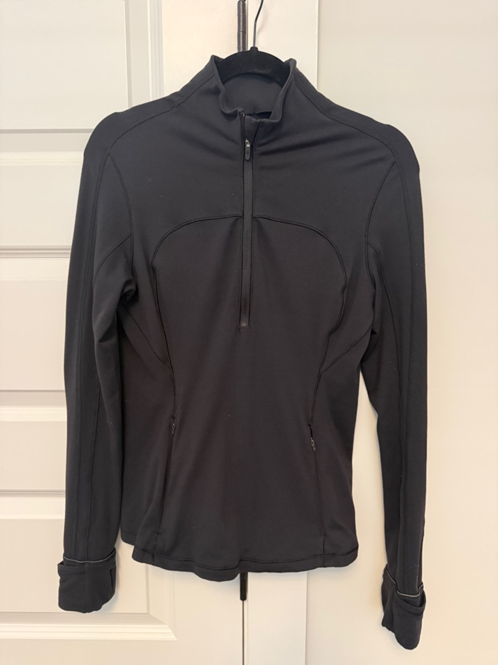 lululemon athletica Black Half-Zip Performance Top